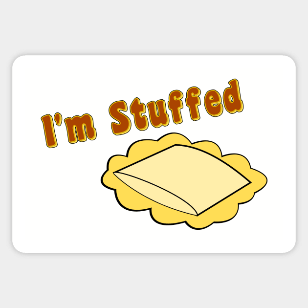 Stuffed Sticker by traditionation